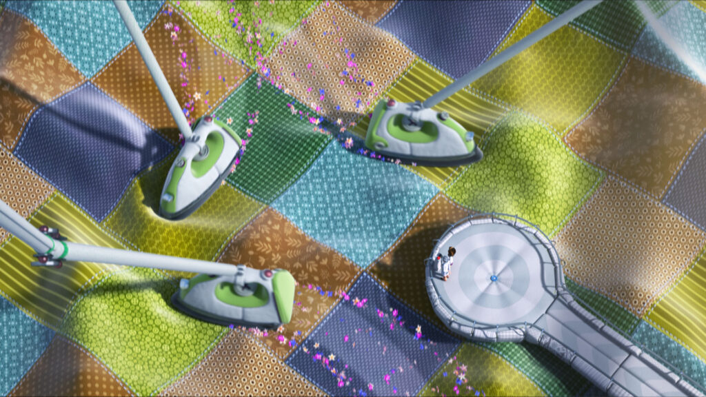 ironing land for comfort 3d commercial