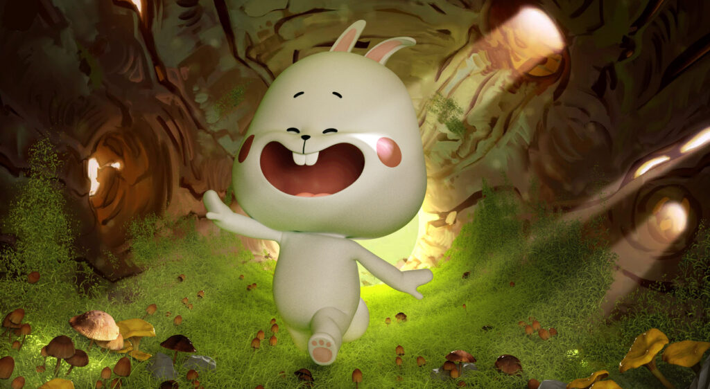 Cirkus Alpenliebe Jelly Styleframe Bunny Log